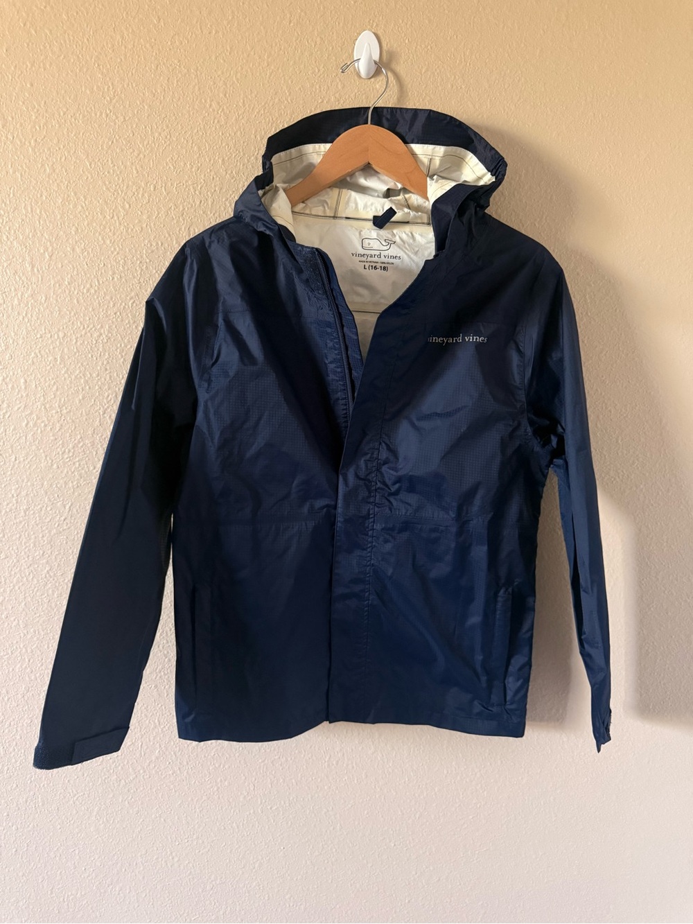 Vineyard Vines Kids Windbreaker Navy Jacket